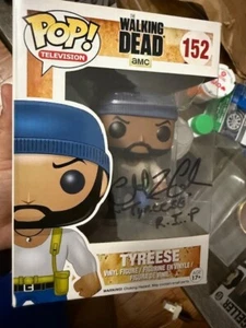 SIGNIERTES Funko Pop Vinyl (# 152) Tyrese SWAU ZERTIFIZIERT THE WALKING DEAD - Bild 1 von 5