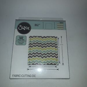 Sizzix BIGZ Fabric Cutting Quilting Die 4" Square 800005 New & Sealed!