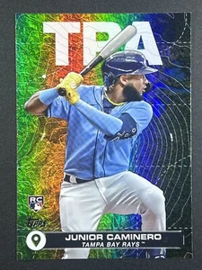 JUNIOR CAMINERO RC 2024 Topps Series 2 #CTC-13 City to City Tampa Bay Rays - Picture 1 of 2
