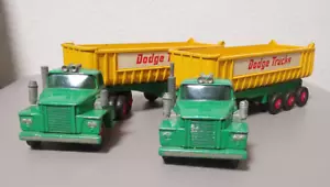Matchbox Lesney King Size 2 x K-16 Dodge Tractor ohne OVP Vintage England - Bild 1 von 24