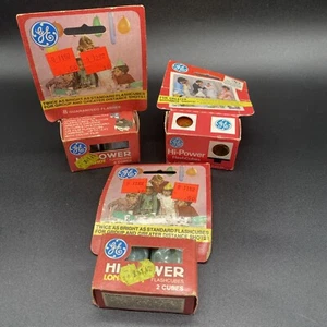 Vintage Flash Cubes GE HI-Power Distance Long-Shot Read For Contents Description - Picture 1 of 9
