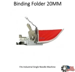 Double Folder 20MM Edge Binding Single Machine - Picture 1 of 2