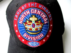 NHRA NORTH CENTRAL DIVISION Drag Racing Hat Cap Adjustable NEAR MINT - Picture 1 of 6