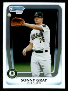 2011 Bowman Chrome Prospects Sonny Gray Oakland Athletics #BDPP35 - Picture 1 of 2