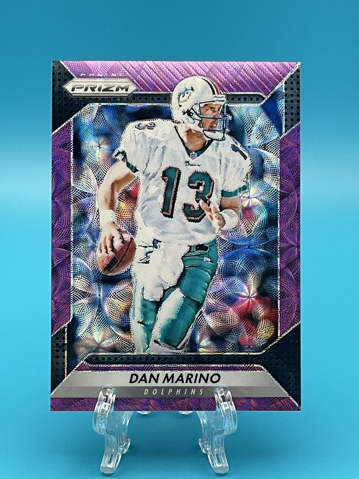 2016 Panini Prizm Purple Scope Dan Marino #135 /99