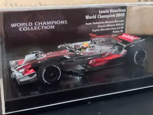 Minichamps 530084332 Mclaren MP4/23 Hamilton world champion 2008 brazil F1 1/43 - Imagen 1 de 2