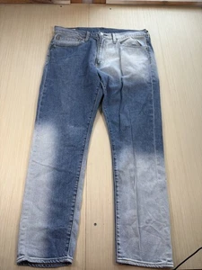 Levi's 312 Jeans Women's 36x30 Blue Denim Logo Pockets Straight Leg Zip Fly - Foto 1 di 3