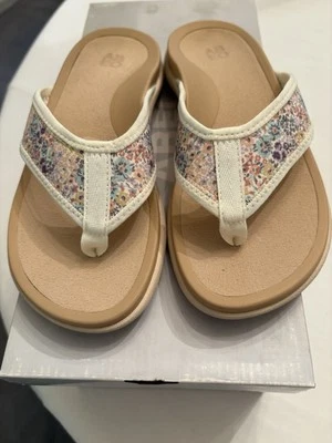 Abeo Laguna Mujer Sandalia Metatarsiano Ditsy Floral 5M Nueva Foto 1 de 4