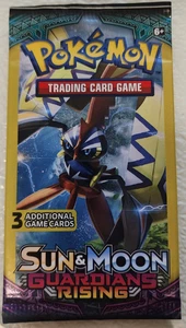 POKEMON SUN & MOON GUARDIANS RISING 3 CARD BOOSTER PACK (1) NEW PACK - Foto 1 di 2