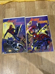 BACKLASH / SPIDER-MAN 1-2 VF/NM 1996 Complete Series Marvel / Image Comics - Picture 1 of 3