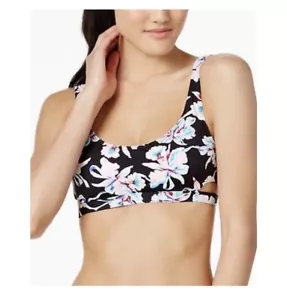 Neu BAR III Vintage Blumen Bikini Badeanzug Oberteil Größe Large - Bild 1 von 2