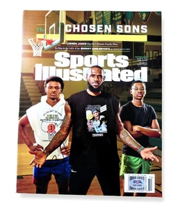 Bronny James Signed Autographed Magazine Sports Illustrated Lakers PSA AN12243 - Picture 1 of 2