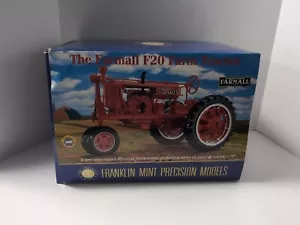 FRANKLIN MINT Precision Model 1:12 Farmall F20 Farm Diecast Tractor. LNIB - Picture 1 of 13