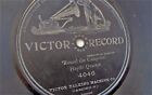 Haydn Quartet 78rpm Single 10-inch Victor Records #4046 'Round the Camp-fire  