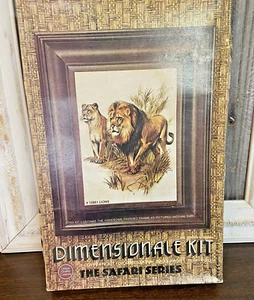 Kit Decoupage The Safari Series Kit Dimensional #12951 Lions - Imagen 1 de 15