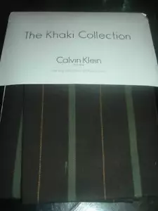 The Khaki Collection Calvin Klein Moss Twill/Moss One King Sham 20 x 36" - Picture 1 of 2