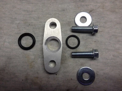 Honda 1974 CR250 CR250M Elsinore Gas Fuel Tank Petcock shut off valve adapter - Image 1 of 3