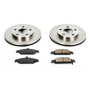 51OEREP15 Sure Stop Brake Disc and Pad Kits 2-Wheel Set Front for Chevy Olds