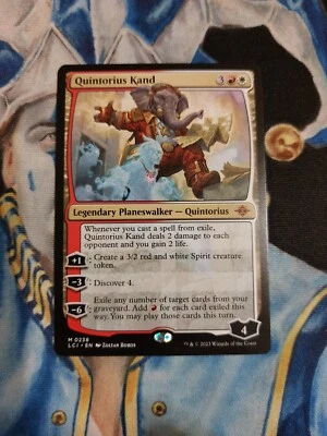 MTG The Lost Caverns of Ixalan LCI Quintorius Kand Mythic Rare 0238 NM-M x1 - Image 1 of 4