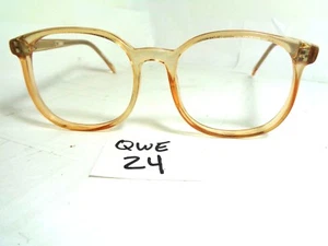 Nos Vtg 1980's Mainstreet Eyeglasses Frame Jenny Wheat Women's Round  (QWE-24) - Picture 1 of 4