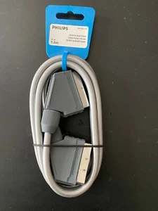 Philips Anschlußkabel Scart to Scart Cable 1,5m - Bild 1 von 2