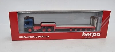 Herpa 140676 M.A.N F90 Tieflade-SZ  8 achser__1:87 - Bild 1 von 4