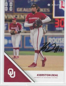 2024 OU Onit Athlete Oklahoma Sooners #11 Kierston Deal signed auto autograph - Picture 1 of 1