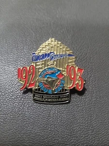 Toronto Blue Jays Vintage Rare 1992/93 World Series Champs Pin New Condition - Picture 1 of 3