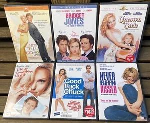 Romantic Comedy DVD Lot Of 6 Matthew McConaughey Hugh Grant Angelina Jolie - Picture 1 of 1