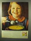 1964 Lipton Soups Ad - Satisfied Smiles