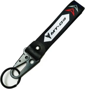 Embroidery Key Holder Chain Keychain Ring Compatible With Yamaha MT09 FZ09 MT-09 - Picture 1 of 3
