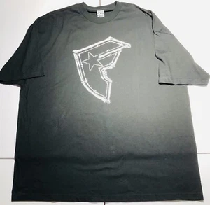 FAMOUS STARS & STRAPS Mens Black Graphic S/S Cotton T Shirt Travis Barker SZ 3XL - Picture 1 of 8