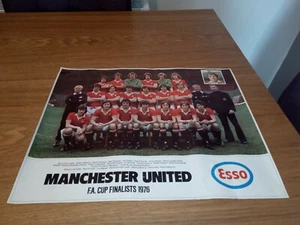 Manchester United Vintage Team Poster - Bild 1 von 6