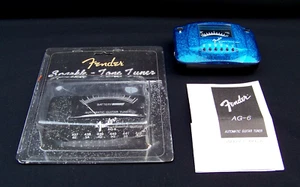 Fender Blue Glitzer-Ton-Tuner für Gitarre & Bass EX-Zustand - Bild 1 von 3