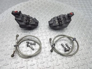 1998 97-98 Triumph T595 Daytona 955 Left Right Front Brake Caliper Line Hose Pad - Picture 1 of 11