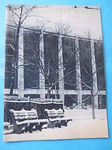 Febbraio 1968-69 - Programma Sala Filarmonica - Lincoln Center of Arts - Geza Anda - Foto 1 di 3