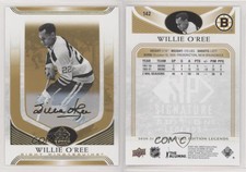 2020-21 Upper Deck SP Signature Edition Legends Gold Willie O'Ree #142 HOF