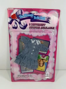 The Mommy To Be Doll Maternity Outfit Denim 61179 Judith 1992 - Picture 1 of 8