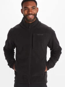 MARMOT BLACK 2.0 FLEECE REACTOR JACKET SIZE XXL 2XL BLACK NEW - Picture 1 of 4