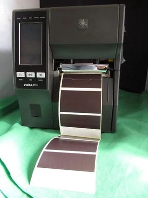 Zebra ZT411 Label Printer 4" Thermal Transfer 203dpi USB Ethernet RFID Version - Image 1 of 4
