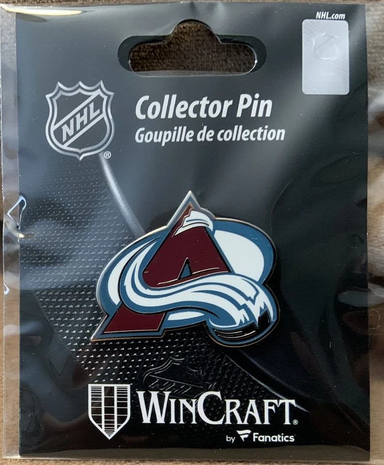 COLORADO AVALANCHE LOGO LAPEL COLLECTOR PIN NEW WINCRAFT - Image 1 of 1