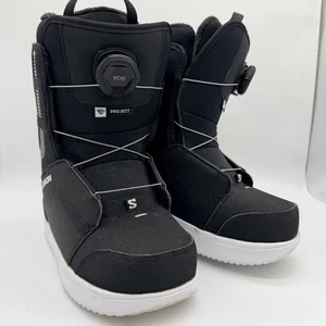 Stivali da snowboard Salomon Project BOA giovani usati taglia 2,5 - Foto 1 di 11