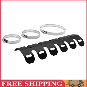 Motorcycle Exhaust Heat Shield Cover Muffler Pipe Guard Protector (Black) - Bild 1 von 5
