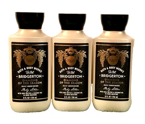 LOCIÓN CORPORAL DIAMANTE DE LA TEMPORADA 8 OZ SET X 3 CUERPO DE BAÑO FUNCIONA LOTE BRIDGERTON - Imagen 1 de 2