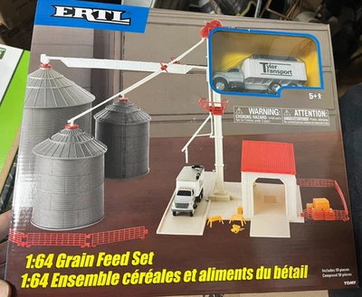 Juego de contenedores de camión Farm Country GRAIN FEED sin abrir 1:64 ERTL NUEVO EN CAJA pierna elevadora Foto 1 de 2