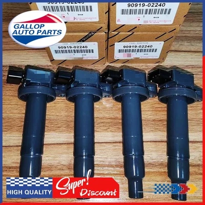 4 Ignition Coil Pack For Toyota Yaris Prius Echo Scion xA xB 1.5L L4 UF316 - Image 1 of 4
