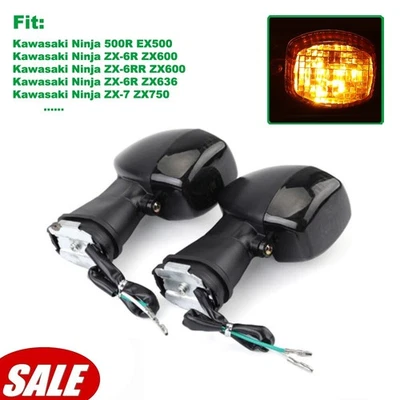 For Kawasaki Ninja ZX-12R ZX-9R ZX-7RR Front Indicator/Blinker/Turn signal Light - Image 1 of 4