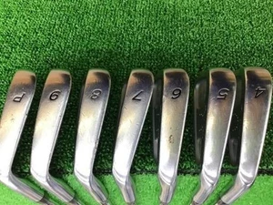 TaylorMade RAC OS Iron set of 7, 4-9-PW T-StepUltraLite Steel Flex S Men RH USED - Picture 1 of 5