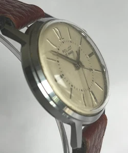 Vintage USSR Poljot Alarm Watch 18‑Jewels Mechanical Signal Mens (Watch Only) - Picture 1 of 7