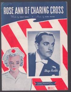 Sheet Music Rose Ann of Charing Cross Shep Fields 1942 - Picture 1 of 3